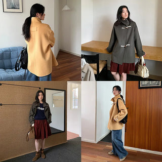 reversible wool coat
