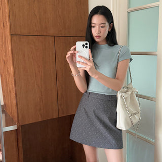 half turtleneck vest