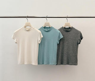 half turtleneck vest