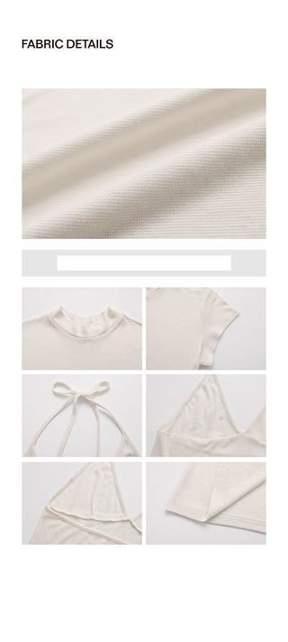 half turtleneck vest