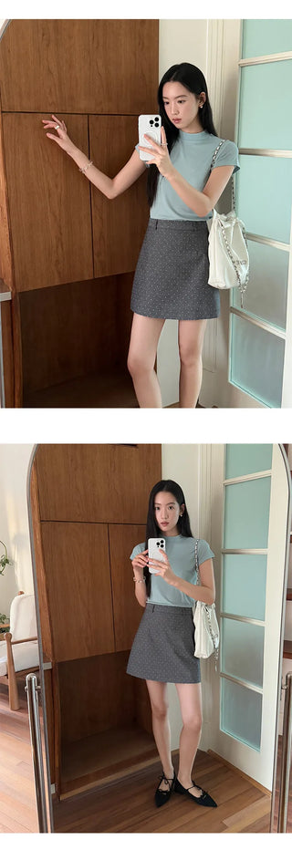 half turtleneck vest