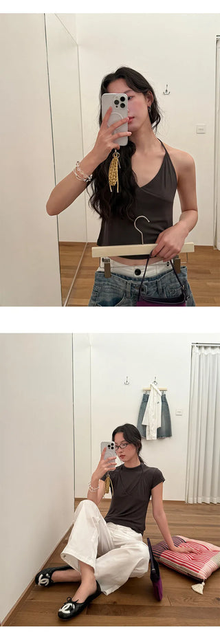 half turtleneck vest