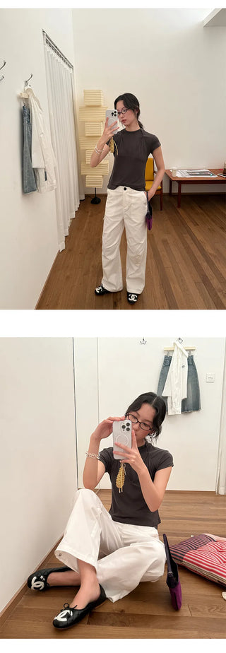 half turtleneck vest