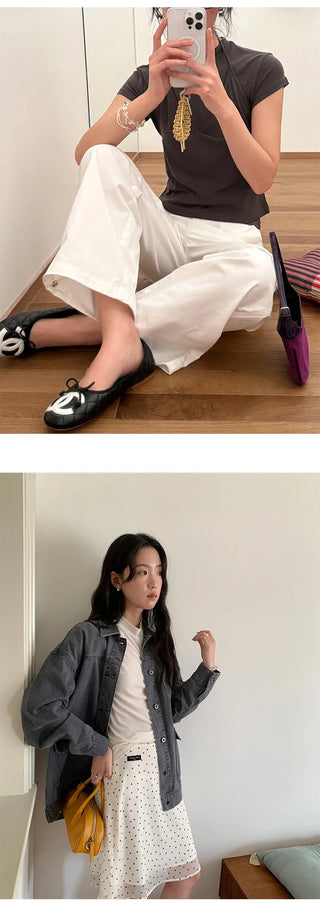 half turtleneck vest