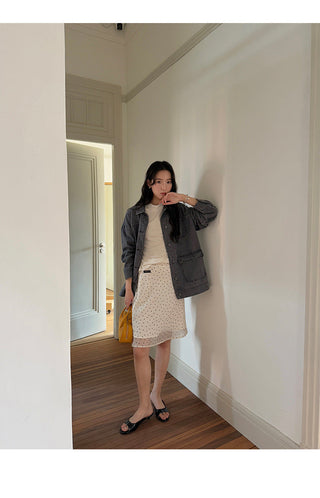 half turtleneck vest