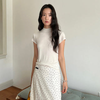 half turtleneck vest