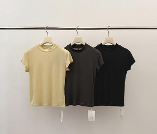 half turtleneck vest