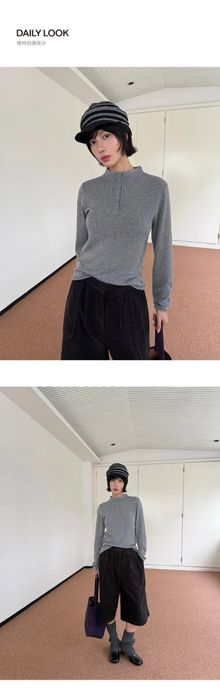 half turtleneck sweater