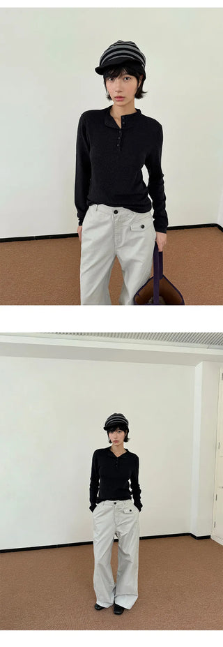 half turtleneck sweater