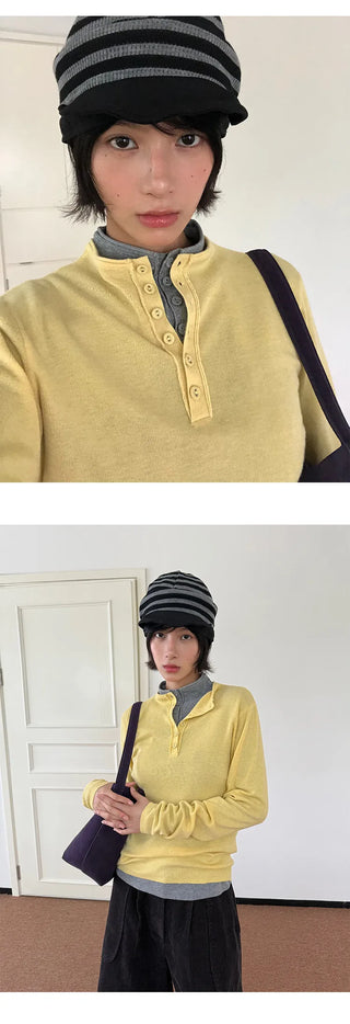 half turtleneck sweater