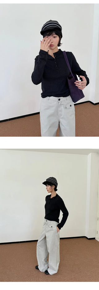 half turtleneck sweater