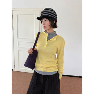 half turtleneck sweater