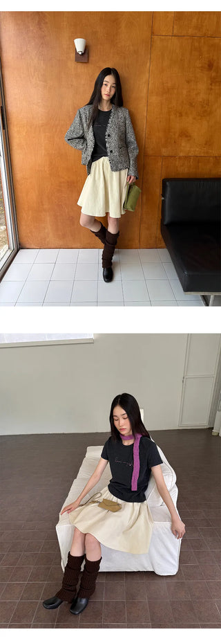 corduroy umbrella skirt