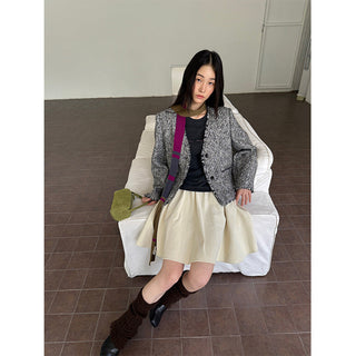 corduroy umbrella skirt