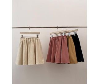 corduroy umbrella skirt