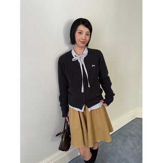 corduroy umbrella skirt