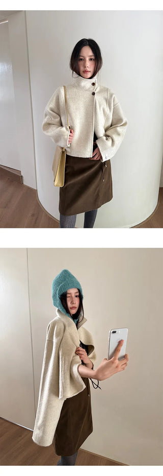 sheath leather skirt