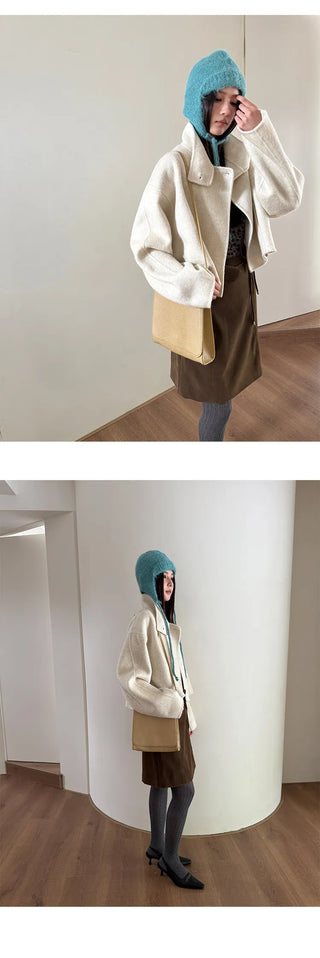 sheath leather skirt