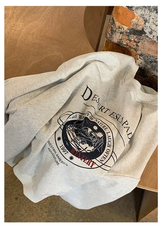 letter print sweatshirt