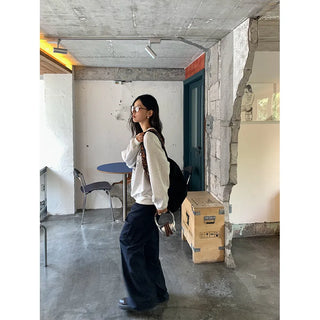 letter print sweatshirt