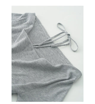 halter wool sweater