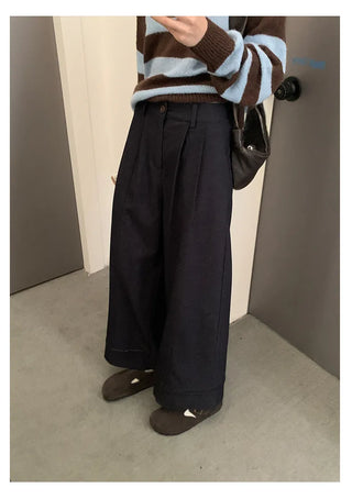 hollow wide pants