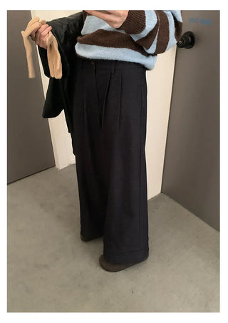 hollow wide pants