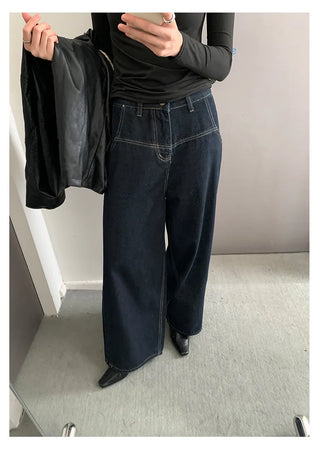 wide leg jeans