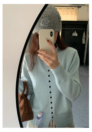 stand collar sweater