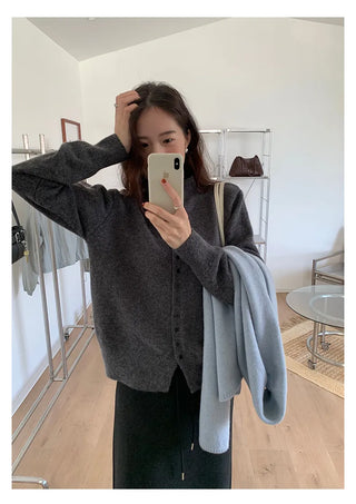 stand collar sweater