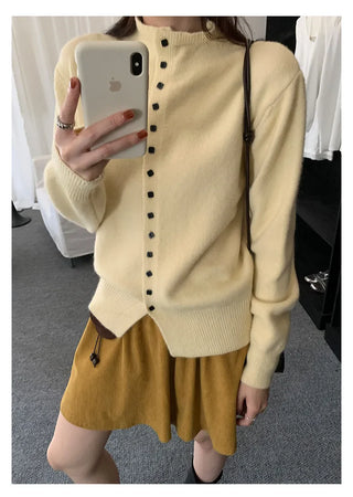 stand collar sweater