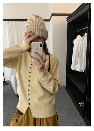 stand collar sweater