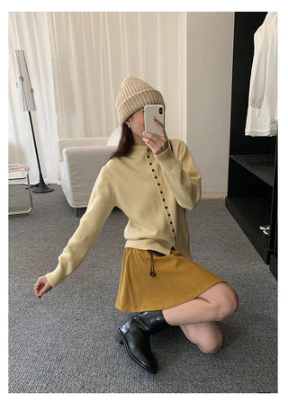 stand collar sweater