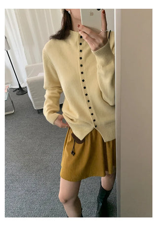 stand collar sweater