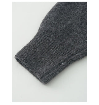 stand collar sweater