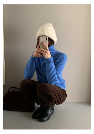 double zipper sweater