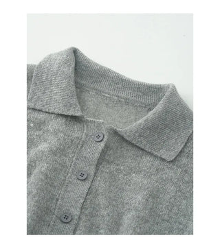 polo collar sweater
