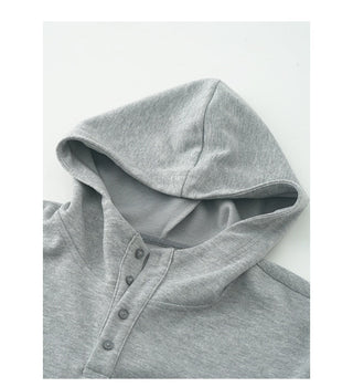 printed hooded sweater