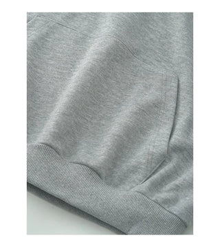 printed hooded sweater