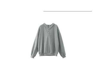 printed hooded sweater