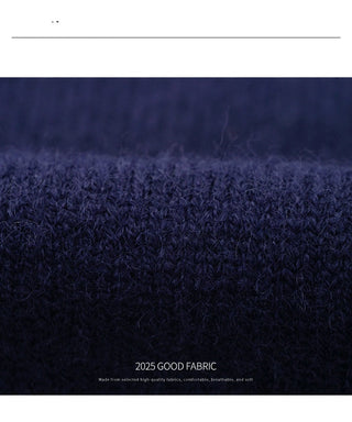 letter jacquard sweater