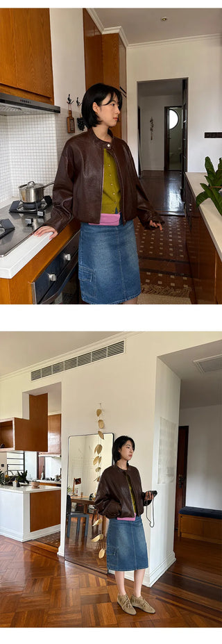 genuine leather jacket