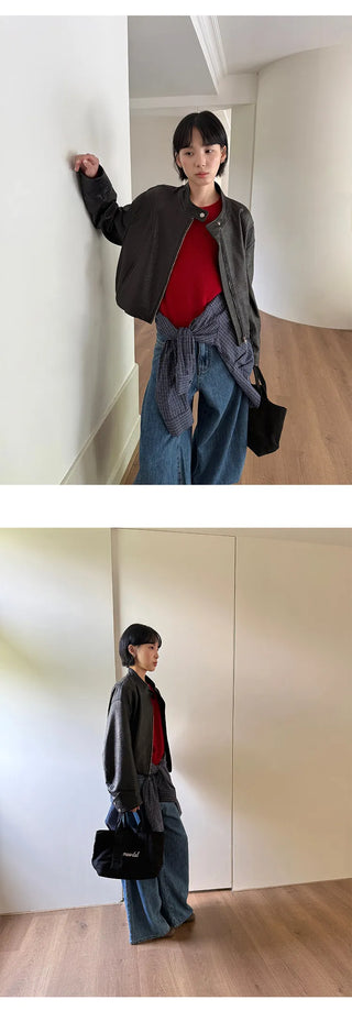 genuine leather jacket