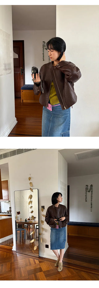 genuine leather jacket