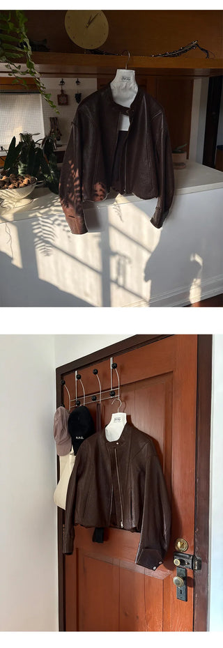 genuine leather jacket