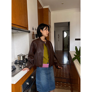 genuine leather jacket