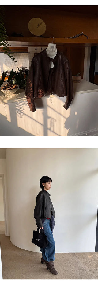 genuine leather jacket