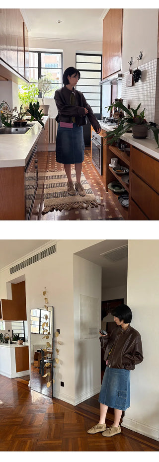 genuine leather jacket