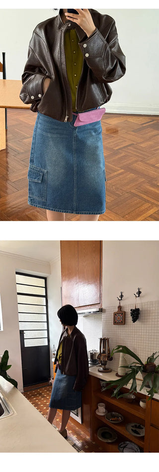 genuine leather jacket