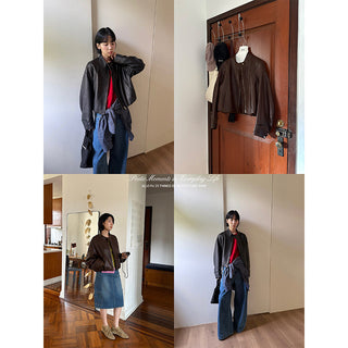 genuine leather jacket